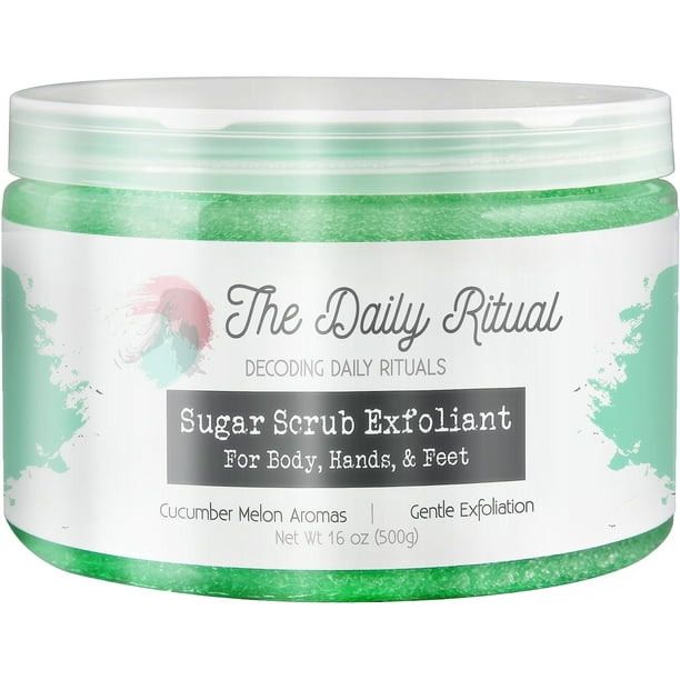 Sugar Scrub Body Scrub Exfoliator 16 oz, A Great Exfoliating Body Scrub, Booty Scrub, Foot Scrub