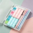 thumbnail image 4 of Cute Mechanical Pencil Set, Pastel Mechanical Pencils 0.5 Or 0.7Mm, Aesthetic Stationery Supplies – 3Pcs With 120Pcs Hb Leads, 3 Erasers & 9 Eraser Refills for Writing, 1Set(A), 4 of 8