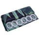 thumbnail image 4 of 4X Cortina de Ducha Verde Hojas de Impresión de Planta Natural Moderno Poliéster BañO Cortinas Impermeables, 4 of 4