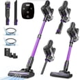 thumbnail image 1 of Aspiradora inalámbrica Vexilar V8PRO para el hogar: aspiradora vertical de 25 kPa con diseño autoportante, autonomía máxima de 35 min, 6 en 1, ligera, para suelos de madera, alfombras y pelos de masc, 1 of 5