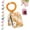 4#, variant on Women's Boho Beaded Wallet, Hands-Free Wristlet with Waterproof and Multifunctional Storage