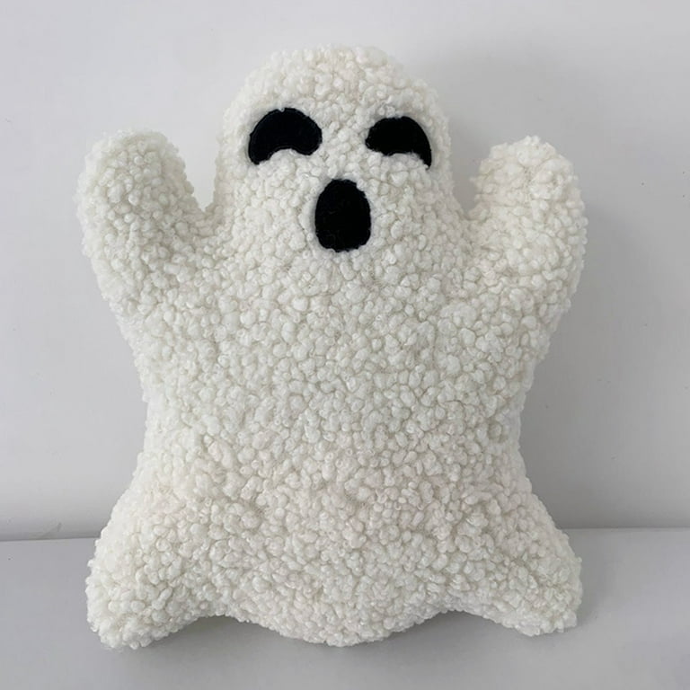 Ghost Pillow Halloween Cute Ghost Shaped Soft Fluffy Plush Throw Pillow Halloween Ghost Pillow for Home Party Decorations Walmart
