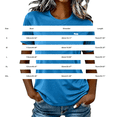 thumbnail image 4 of Womens Running Shirts Summer Quick Dry Crewneck Short Sleeve Basic Tee Women Soft Breathable Tshirt Slim Dry Fit Shirts Workout Tops Athletic Yoga Sports Tshirts, Light Blue S, 4 of 8