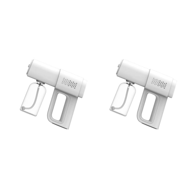 Wosthever Aerosol atomizador desinfectante inalámbrico USB para automóvil doméstico 2000mAh Blanco 2Conjunto