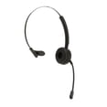 thumbnail image 1 of Auricular de teléfono inalámbrico Diadema flexible Auriculares de servicio al cliente inalámbricos de un solo oído Micrófono giratorio para PC para computadora, 1 of 8