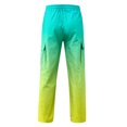 thumbnail image 7 of RUTAYY Boys Cargo Pants Gradient Straight Leg Casual Trousers with Front Pockets Outdoor Activity, Green, 7 of 7