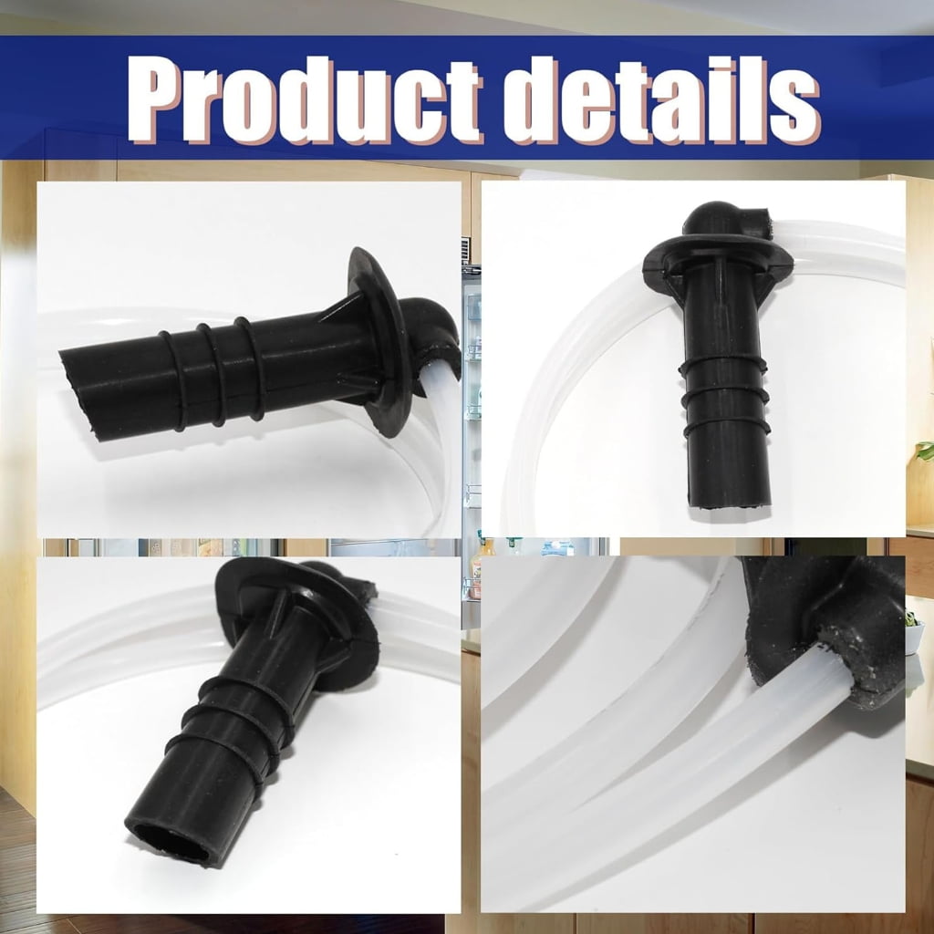 Sinyiin W11415785 Ice Maker Fill Tube and Water Line Assembly Fit for W11232485 12961401 67006317 Ice Maker Accessories