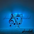 thumbnail image 3 of Shinelab Bassoon Musical Metal Sign LED Wall Art, Custom Bassoonist Music Note Wall Decor 10573, 3 of 3