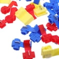 thumbnail image 3 of WHAMVOX 50pcs Quick Splice Wire Terminal Connectors Electrical T-tap Wire Connectors Kit, 3 of 8