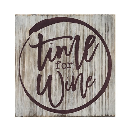 Grapevine™: Time For Wine Decorative Plaque by