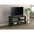thumbnail image 2 of Safdie & Co. 42"L 2-Open Concept Shelves TV Stand in Dark Grey, 2 of 4