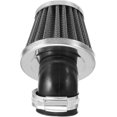 thumbnail image 4 of KAIYANG Filtro de aire negro compatible con motocicletas, ATV y scooters de 50, 110, 125 y 140 cc (35 mm y 42 mm), 4 of 5