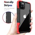 thumbnail image 3 of Black Green Luxury Shockproof Protective Phone Case For iPhone 13 12 Pro 11 Pro,iPhone 15 Pro Max, 3 of 6