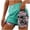 Light Green, variant on felwors Women's 2-in-1 Running Shorts with Pocket High Waisted Yoga Workout Shorts Quick Dry Athletic Camo Liner Shorts for Exercise Fitness (Light Green, M)
