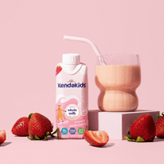 KendaKids Complete Nutrition Shake with Protein & DHA, Strawberry, 8 fl oz, (6 Pack)