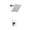 Brushed Nickel, variant on Sumerain Shower Valve and Trim Kit Brushed Nickel,Single Handle Shower Faucets Included Solid Brass Rough-in Valve and Square Stainless Steel Metal Showerhead