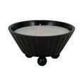 thumbnail image 6 of Decorative Footed Bowl Scented Candle for Men and Women - Casual Small Wood Candle for Indoor and Outdoor Spaces - Stylish Home Decor for Living Room, Bedroom, and Bathroom - 5", Black, 6 of 12