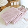 thumbnail image 4 of Nafuu Ladies Winter Thermal Underwear Pants Solid Color Heavy Dutys Cozy Coral Wear For Cold Weather Versatile Home‌ Long Johns, 4 of 9