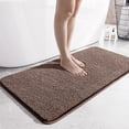 thumbnail image 1 of Alfombrilla antideslizante de color sólido para baño, alfombrilla de entrada sencilla para el hogar, alfombrilla absorbente para puerta de baño y dormitorio, 1 of 3