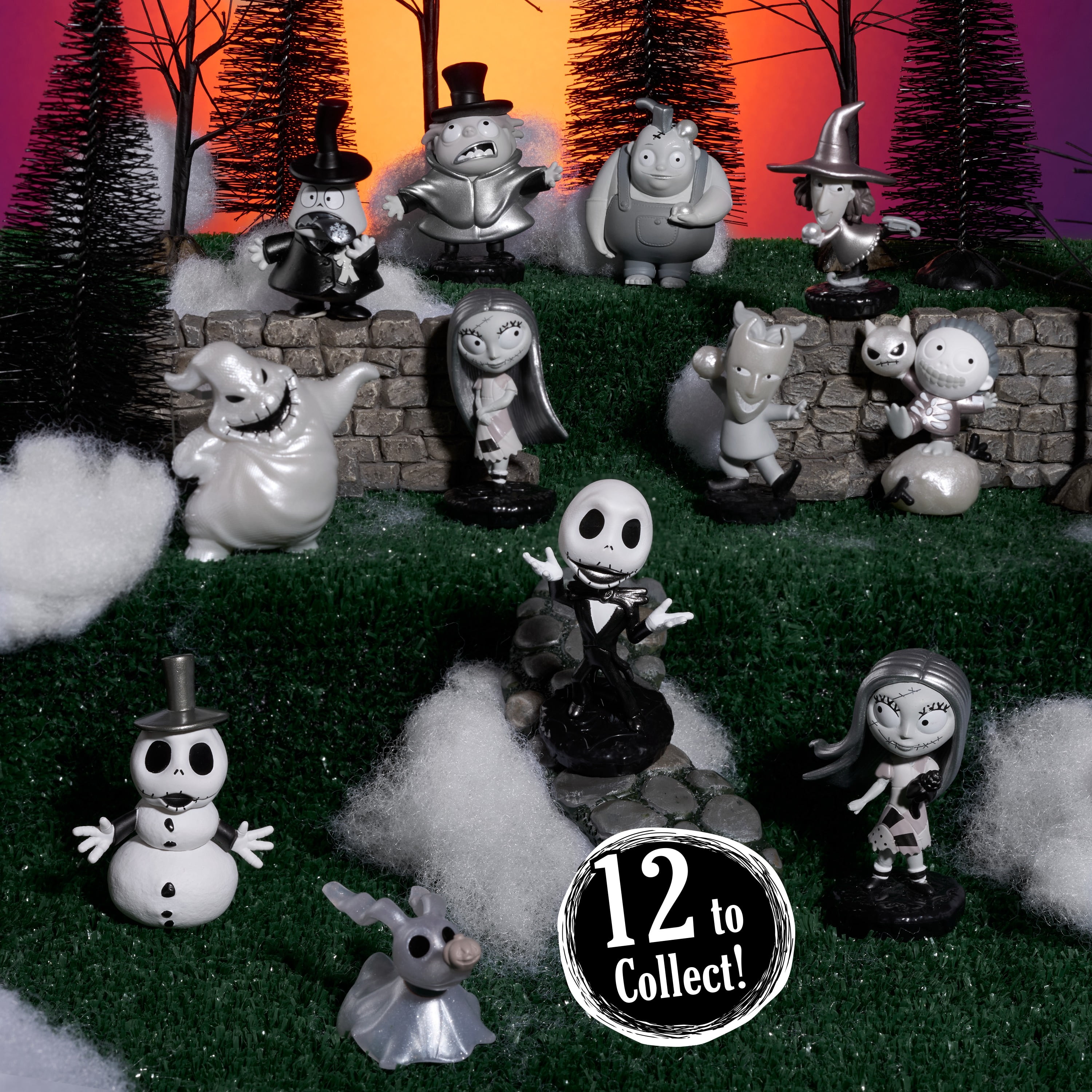 Disney Tim Burton's The Nightmare Before Christmas 2.5-inch Collectible Figure, Kids Ages 3 and up