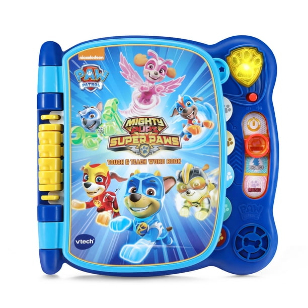 Presenter At dræbe Macadam VTech PAW Patrol Mighty Pups Touch and Teach Word Book With Ryder -  Walmart.com