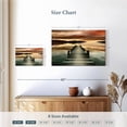 thumbnail image 4 of Elephant Stock Sunset Jetty Wall Art - Horizontal Canvas Wall Art - Living Room Wall Decor - Nautical Canvas - Brown And Beige Decor By Danita Delimont - 12" x 8", 4 of 8