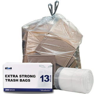 SONGMICS 90pcs Drawstring Trash Bags, 8 Gallon (30L) Garbage Bags