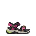 thumbnail image 3 of Justice Little and Big Girls Nature Sandals, Sizes 13-5, 3 of 6