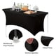 thumbnail image 5 of Mantel Elástico, Funda De Mesa Ajustable, Tela Rectangular, Resistente a Arrugas Y Manchas, Protector De Mesa Lavable Para Bodas Y Eventos., 5 of 9