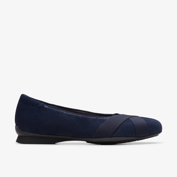 Clarks Womens Jazmynn Gem Slip-Ons