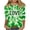 Green 5, variant on BLVB Womens 3/4 Sleeve St. Patrick's Day T-Shirts Shamrock Crew Neck Spring Graphic Tee Tops Casual Fashion Shirts