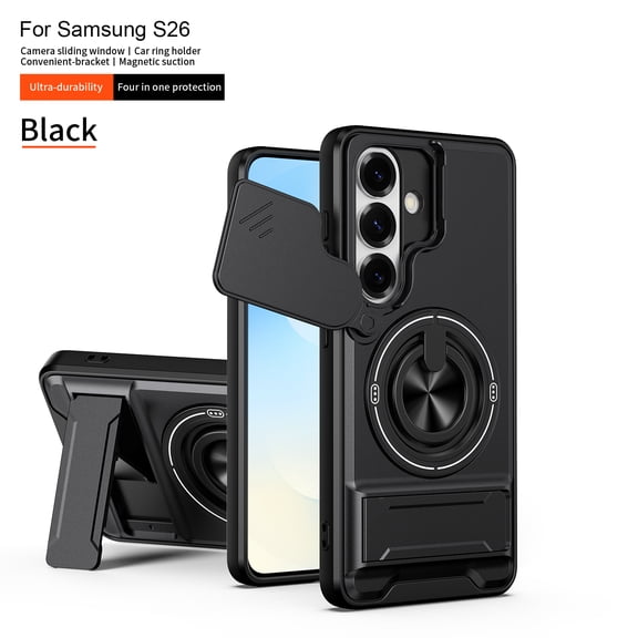 TYJKeJi Case with Kickstand Drop Resistant Shockproof Case For Samsung Galaxy S26