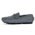 thumbnail image 4 of Winter Men's Casual Loafers Slip On Outdoor Fuzzy Furry Loafers Leather Warm Comfortable Shoes Male Driving Shoes Moccasins Classic Penny Loafer Flats Boat Shoes, 4 of 17