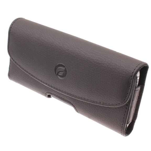 Leather Case Belt Clip for Motorola Moto G Power 5G (2024) - Holster Cover Pouch Loops Carry