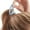 Sea and sky blue, variant on FENOHREFE Elegant Scrunchie Soft Silk Hair Tie for Women Elastic Ponytail Holder Comfortable Accessory for Various Hairstyles
