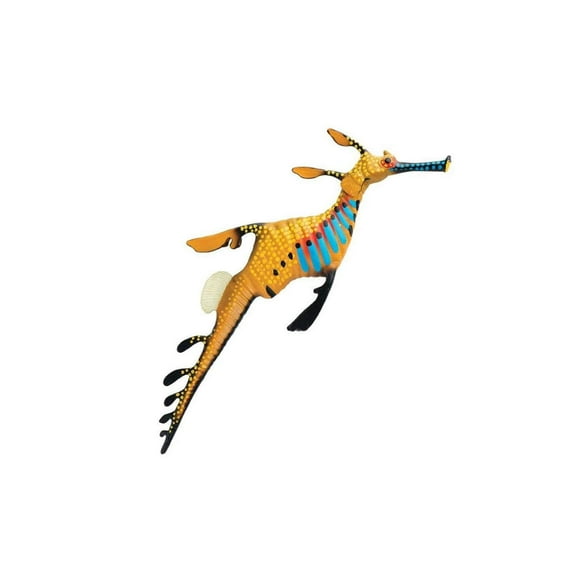 Safari Ltd. Weedy Seadragon Figurine - Lifelike 8" Model Figure - Educational Toy for Boys, Girls, and Kids Ages 3 