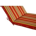 thumbnail image 2 of Outdoor Adirondack Chair Cushions Patio, Indoor High Back Chair Cushion - Set of 2 Bravada Salsa, 2 of 7