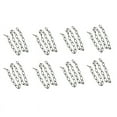 thumbnail image 1 of 8 Pcs Chaîne Robuste 1 m pour Lampe Suspendue de Lustre Vintage, Noir Perle, 1 of 1