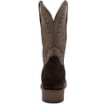 thumbnail image 5 of El Dorado Men's Hippo Chocolate Exotic Cowboy Boot Broad Square Toe Chocolate, 5 of 7