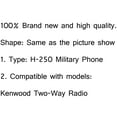 thumbnail image 6 of 1Pcs Element H-250 Military Phone Z-TAC Headset Adaptor PTT For Kenwood Radio, 6 of 6