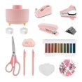 thumbnail image 1 of MesaSe Office Supply Set Practical Desk Accessories Set Portable Desk Office Supply Set Convenient Office Desk Accessories with 360° Pen Holder Staples Scissor for Office Home, 1 of 10