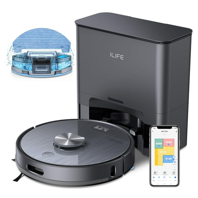 Robot aspirador ILIFE T20s 5000 Pa con vaciado automático