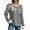 Black, variant on Cilsoka Women's Long Sleeve Shirts Plus Size Tops for Women Graphic Tees Womens Tunic Tops Plus Size Blouses for Women 3/4 Sleeve My Orders past Orders