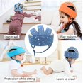 thumbnail image 5 of Gorro de seguridad para bebé CHAO ajustable azul estrellado 43 cm a 60 cm, 5 of 5