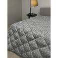 thumbnail image 2 of Sky Down Alternative Comforter, Numerous Cartoon Illustrated Repeating Fluffy Clouds on Monochromatic Background, Microfiber Quilt for All Season, 5 Sizes, Grey and White, by Ambesonne, 2 of 3