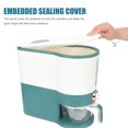 thumbnail image 4 of Rice Storage Box Household Cereal Dispenser Bucket for Kitchen Soybean Corn, 4 of 8
