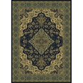 thumbnail image 1 of Radici 808-1223-NAVY Castello Rectangular Navy Blue Traditional Italy Area Rug, 2 ft. 2 in. W x 7 ft. 7 in. H, 1 of 1