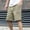Khaki, variant on Juslio Mens Cargo Shorts Sweatpants Casual Fashion Solid Knee Length Cargo Pocket Straight Button Zipper Biker Shorts
