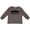 Charcoal, variant on New Orleans Louisiana Skyline Boys or Girls Long Sleeve Toddler T-Shirt