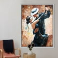 thumbnail image 2 of Oil Painting Print, Canvas Art, Canvas Print, Canvas, Romantic Art Canvas, Romantic Couple Canvas Poster, Tango Canvas Print, Canvas Wall Decor - Gallery Wrapped, 2 of 5